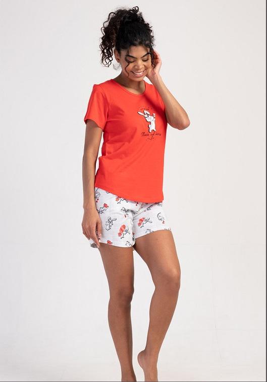 Пижама Vienetta 311243x20 женская L Красный