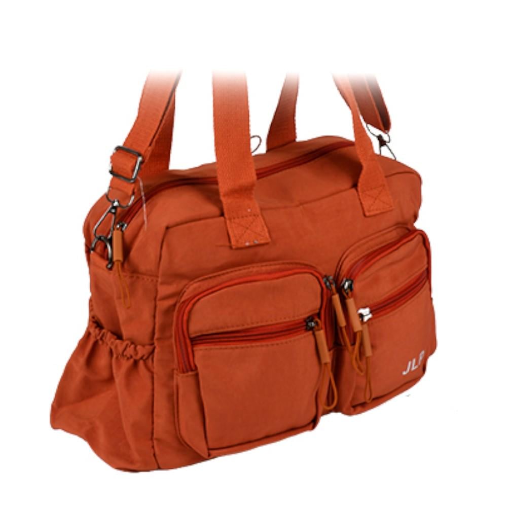 Дорожная сумка JLP R37038 5 отделений 32х21 см Терракотовый (31330397) Дорожная сумка JLP R37038 5 отделений 32х21 см Терракотовый (31330397)