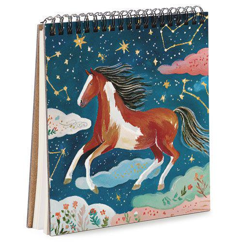 Скетчбук для эскизов и зарисовок Лошадь и созвездие 16,7х18 см 45 листов (BDK_26NY014) Скетчбук для эскизов и зарисовок Лошадь и созвездие 16,7х18 см 45 листов (BDK_26NY014)