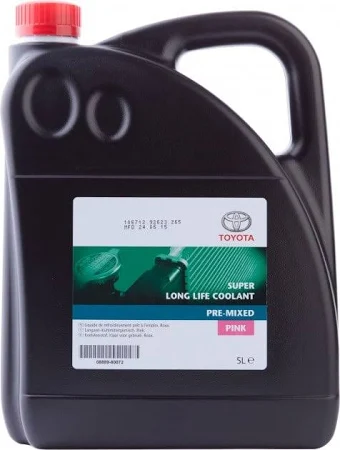 Антифриз Toyota Super LL Coolant Pre-Mixed 5 л Pink