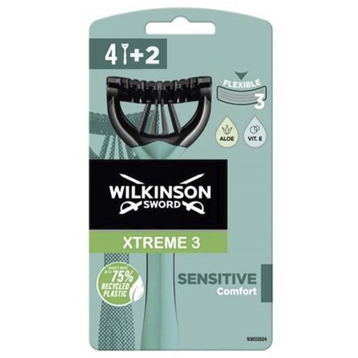 Станок для бритья Wilkinson Xtreme 3 ​​Sensitive 4 2 шт. (1711109494)