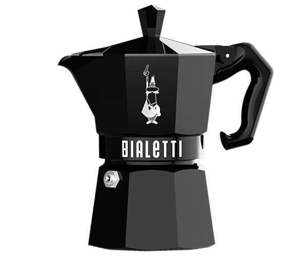 Гейзерная кофеварка Bialetti Moka Exclusive Black (990009065)