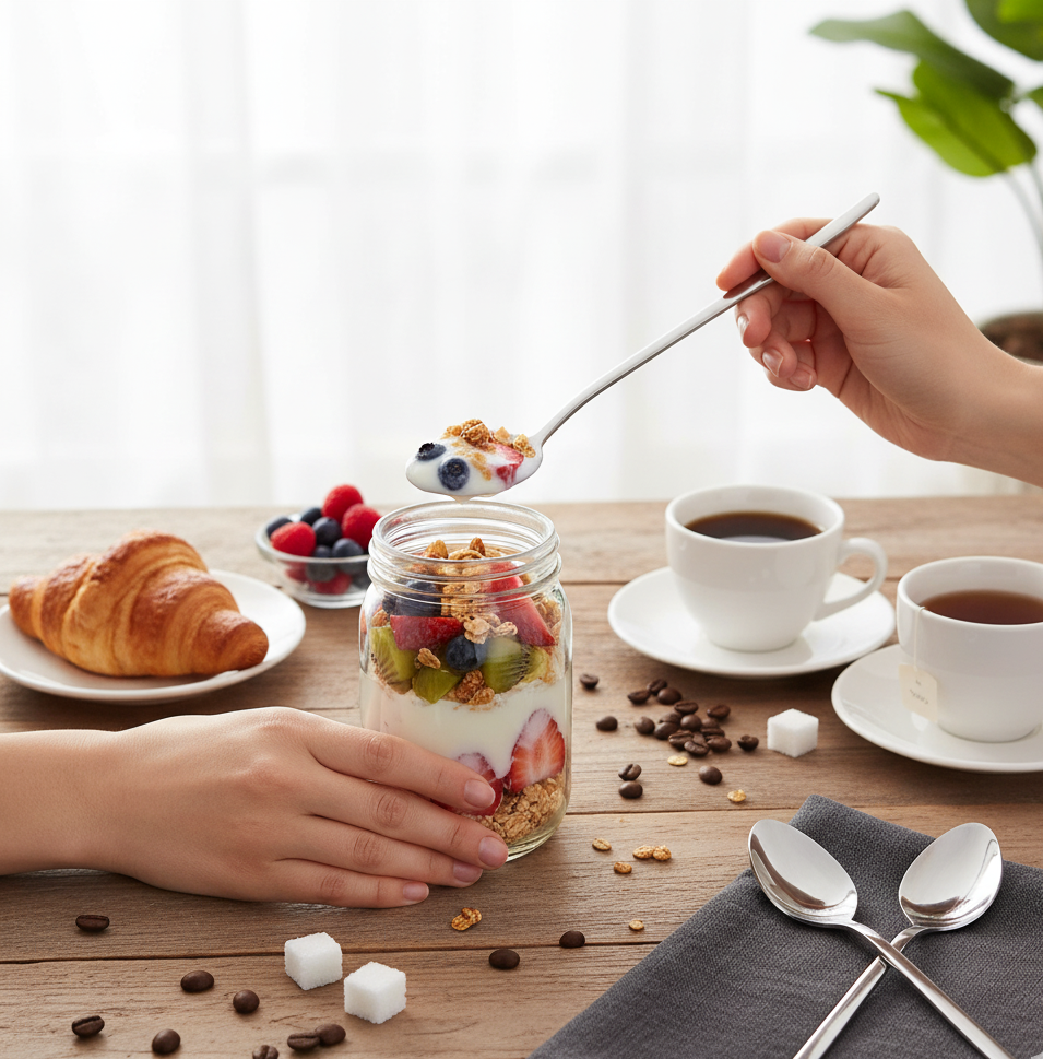 Набор столовых ложек из нержавеющей стали Elegance 6 шт. - фото 3 Набор столовых ложек из нержавеющей стали Elegance 6 шт. - фото 3