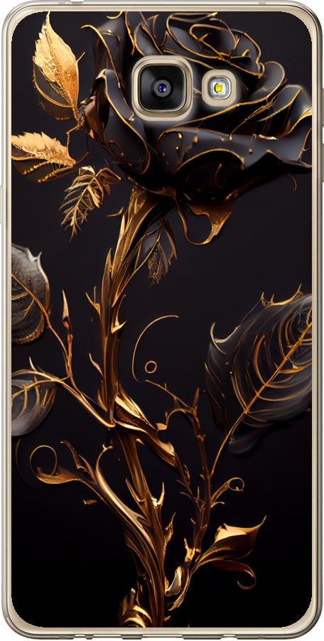 Чехол на Samsung Galaxy A9 A9000 Роза 3 (5552u-107-42517) Чехол на Samsung Galaxy A9 A9000 Роза 3 (5552u-107-42517)