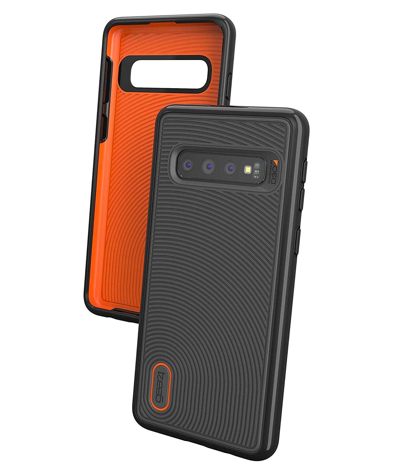 Противоударный чехол GEAR4 Battersea D3O для Samsung Galaxy S10 (6.1") Black