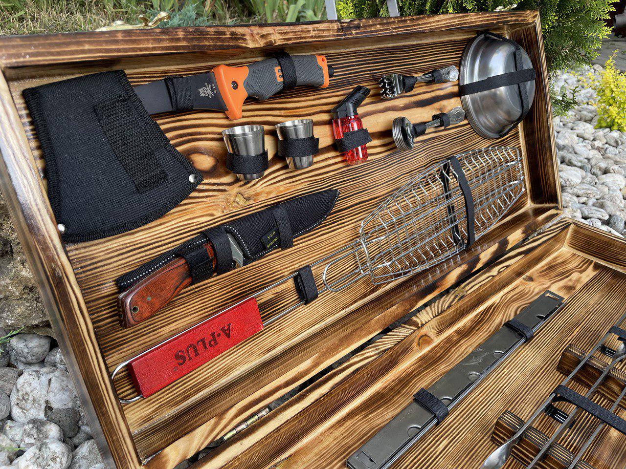 Набор шампуров Big Boss 2 в кейсе - фото 5 Набор шампуров Big Boss 2 в кейсе - фото 5