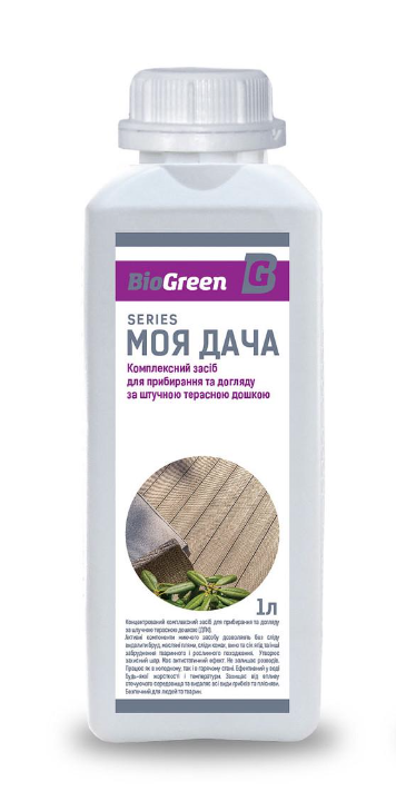 Комплексное средство Bioclean для уборки и ухода за искусственной террасной доской 1 л (18727662)