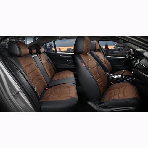 Накидки на сиденья 5D VERONA комплект Коричневый (EL 700 145)