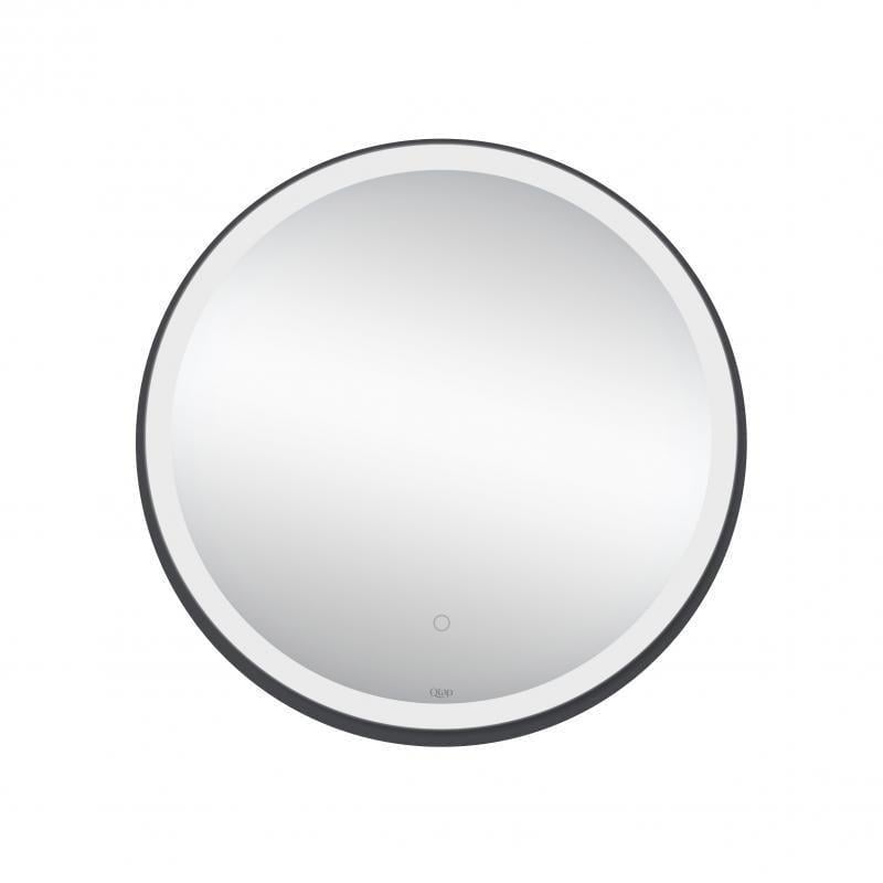 Зеркало Q-tap Robin R600 с LED-подсветкой и антизапотеванием Black QT13786501B