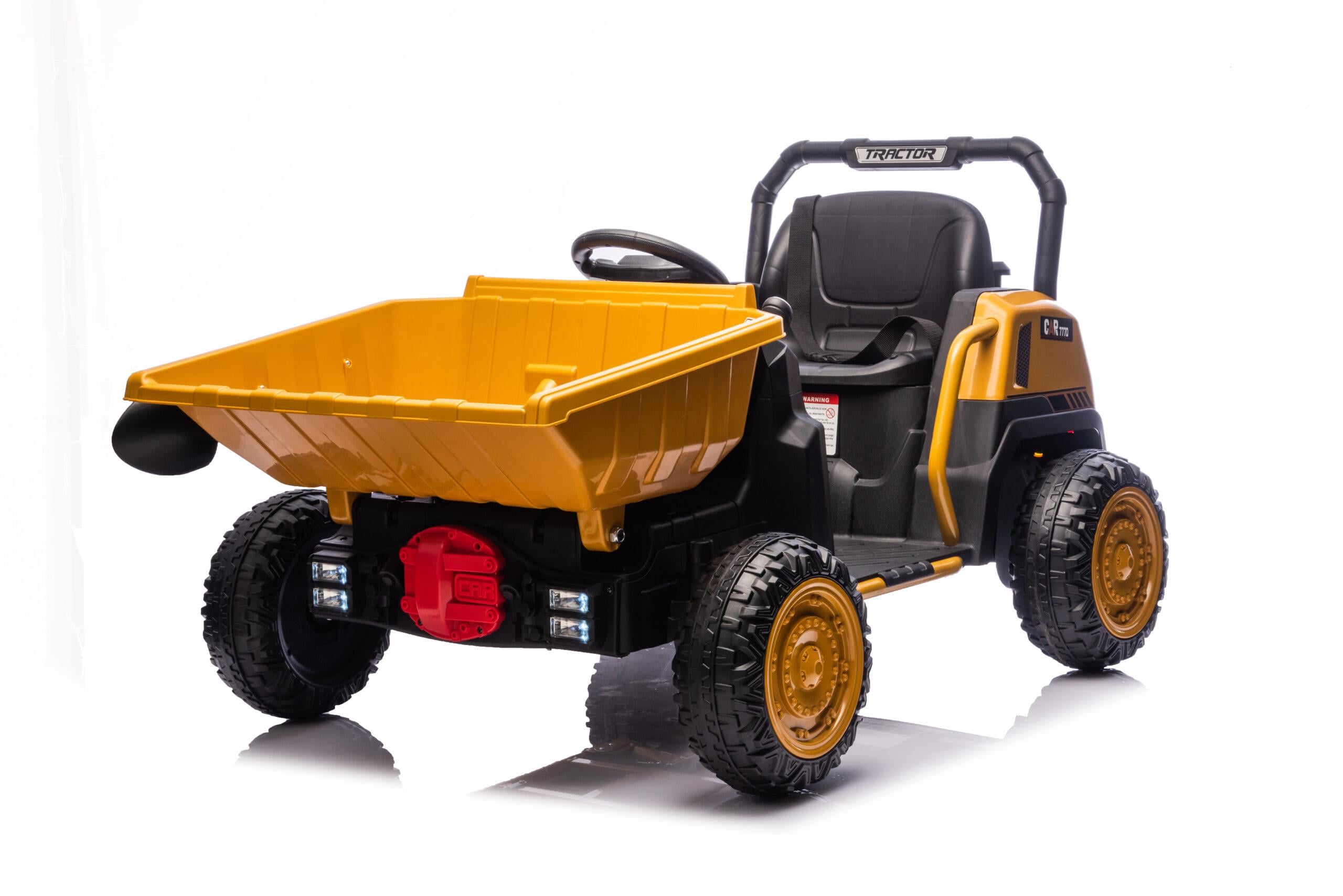 Электромобиль детский погрузчик Bambi Racer M 6480EBLR-6 Желтый (M6480EBLR-6)