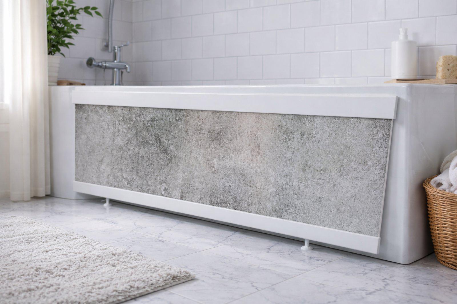 Панель для ванны The MIX Малыш Бетон 200 см