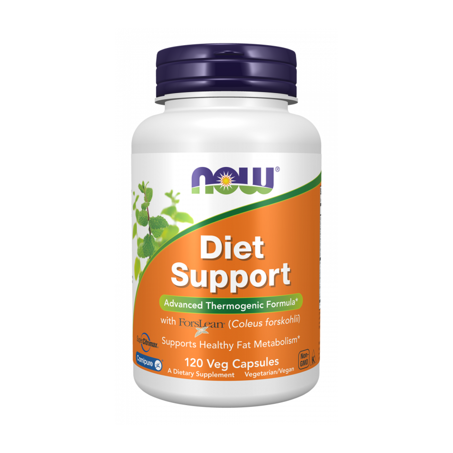 Жироспалювач Now Foods Diet Support у капсулах №120 (CO004104)