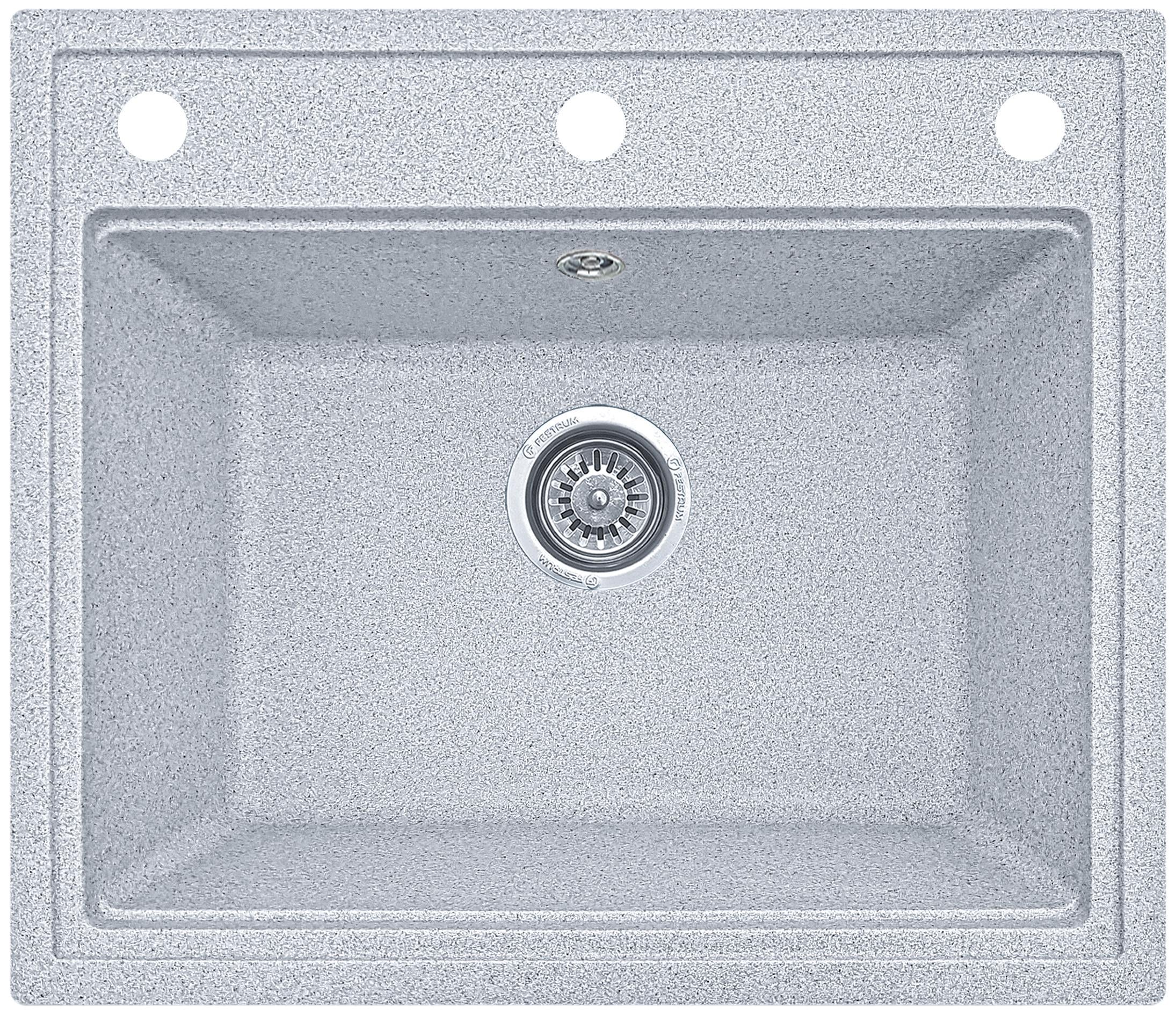 Мойка кухонная Valetti 49CLR 590x510 мм Серый