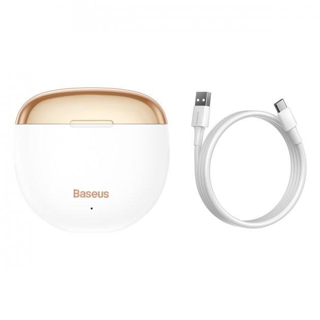 Навушники Baseus W2 Encok True Wireless Earphones NGW2-04 White (fd5b5472) - фото 7