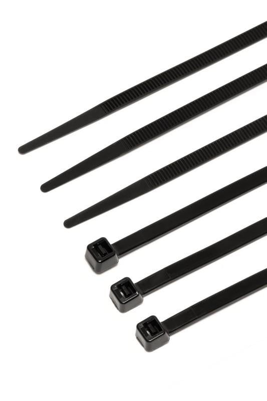 Хомут нейлоновый MasterTool 100 шт. 3,6х150 мм Черный (20-1847)