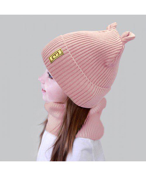 Шапка детская Elf Джули р. 52 Пудровый (OK002042)