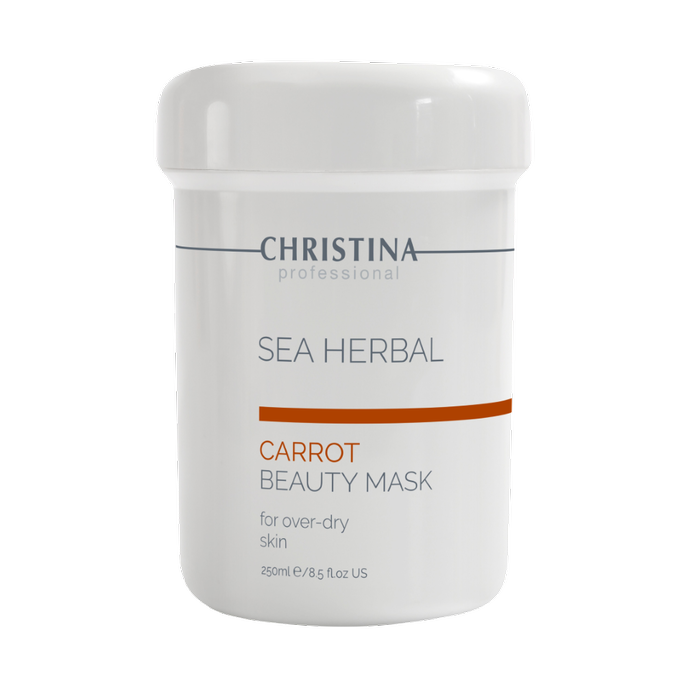 Маска для сухой раздраженной чувствительной кожи Christina Sea Herbal Beauty Mask Carrot 250 мл (CHR078)