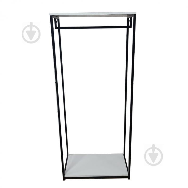 Стійка для одягу GoodsMetall у стилі Лофт 1800х800х400мм ВШ152 Стійка для одягу GoodsMetall у стилі Лофт 1800х800х400мм ВШ152