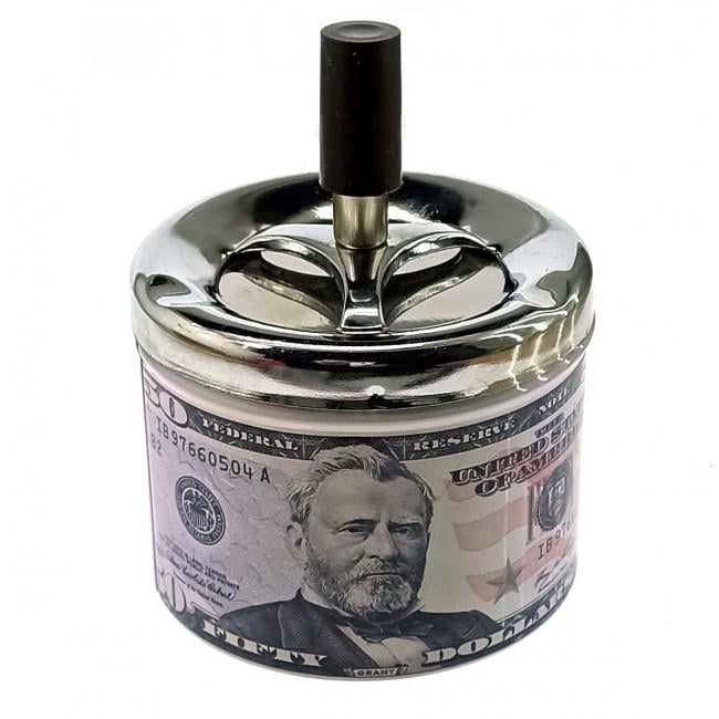 Пепельница Dollar 50 Band d 9,5 см (32420a/zh-3)