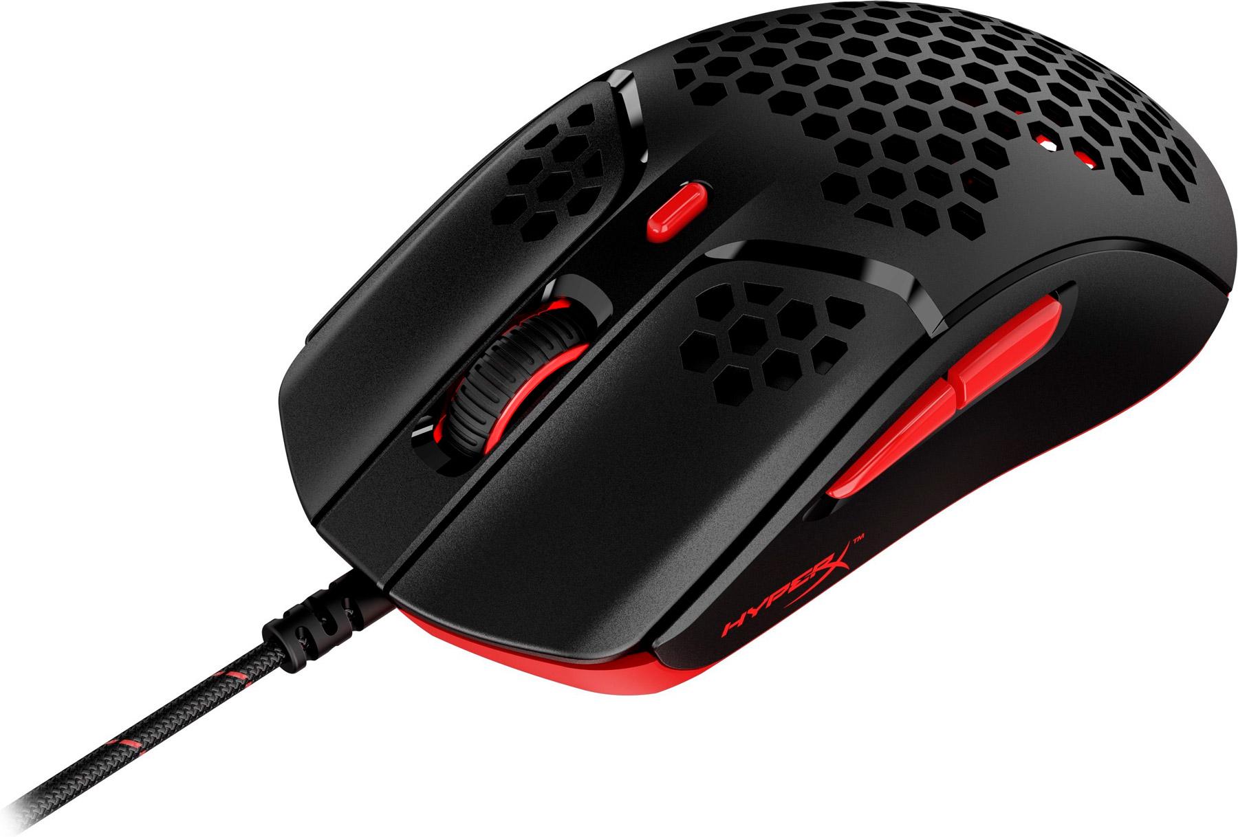 Компьютерная мышка HyperX Pulsefire Haste USB Black/Red (4P5E3AA) - фото 2