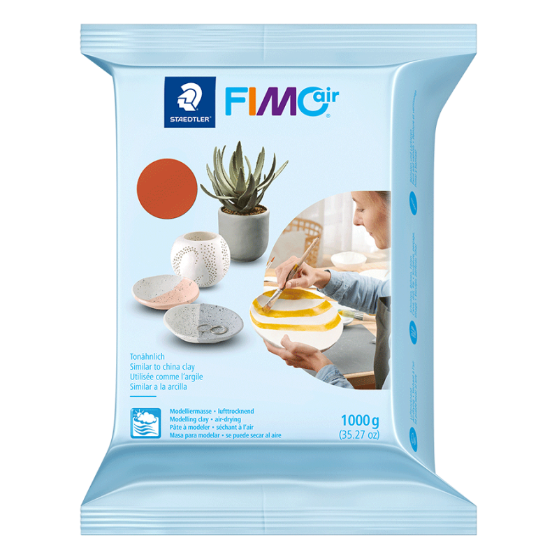 Глина полимерная самозастывающая FIMO Air 1 кг Терракотовый (8101-76 09)