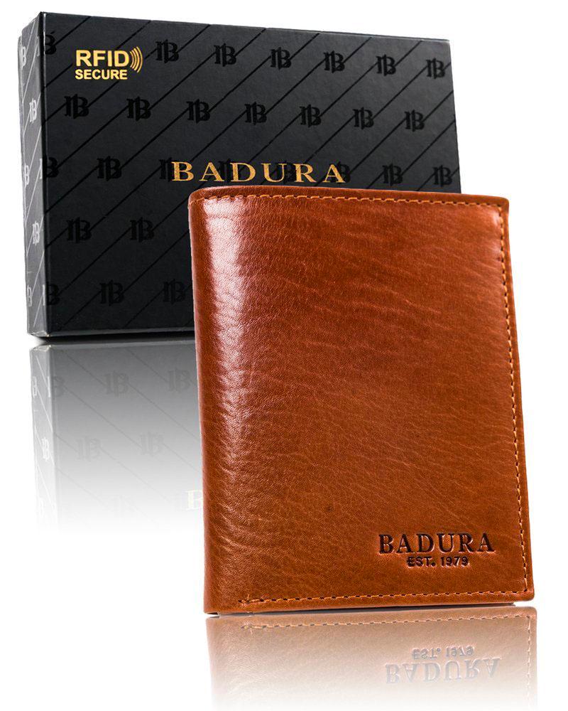 Кошелек мужской кожаный Badura B-N4-MIL T.MORO