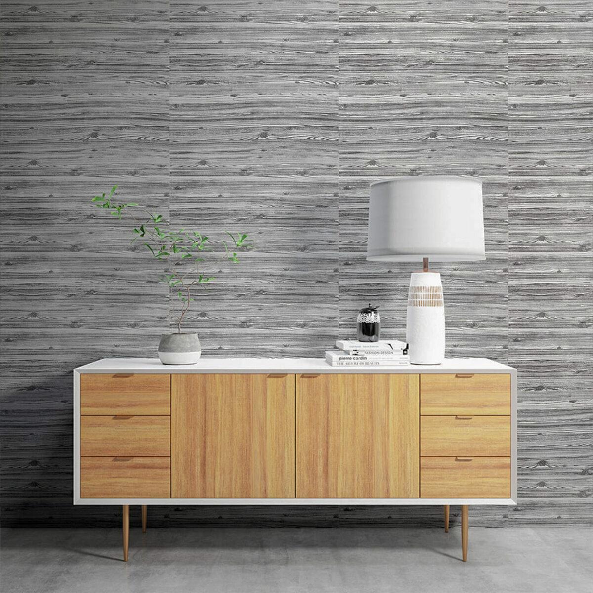 Панель самоклеящаяся 3D под дерево зебра 2800x700x3 мм (SW-00001769) - фото 8