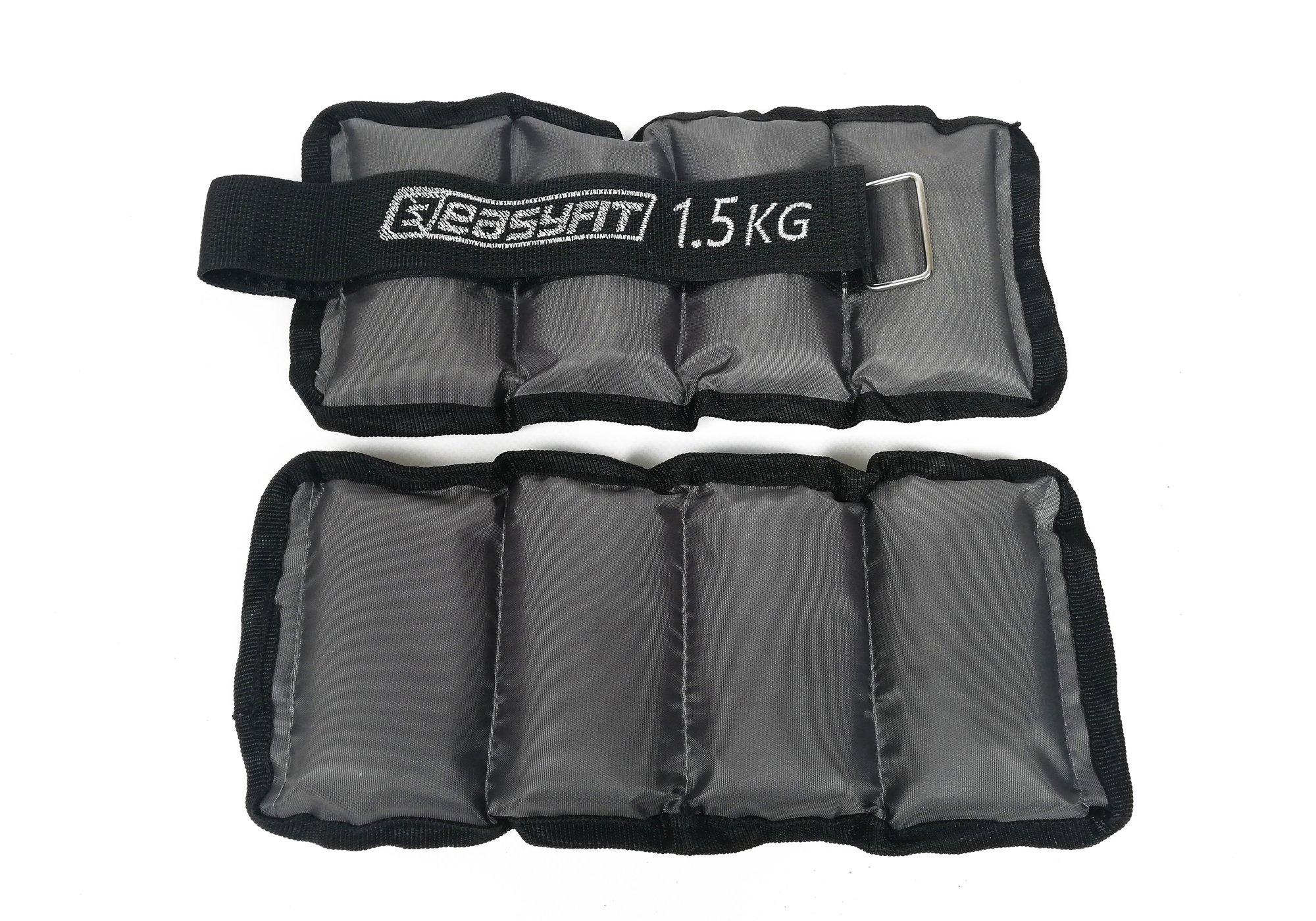 Утяжелители EasyFit Metal с фиксированным весом 2х1,5 кг (EF-WA-1-5) - фото 2 Утяжелители EasyFit Metal с фиксированным весом 2х1,5 кг (EF-WA-1-5) - фото 2
