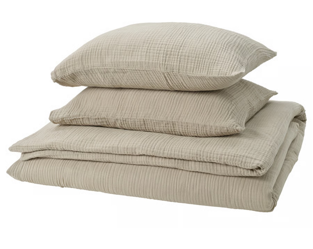 Постільна білизна SCHERSMIN муслін 200x200/50x60 см (33497499)