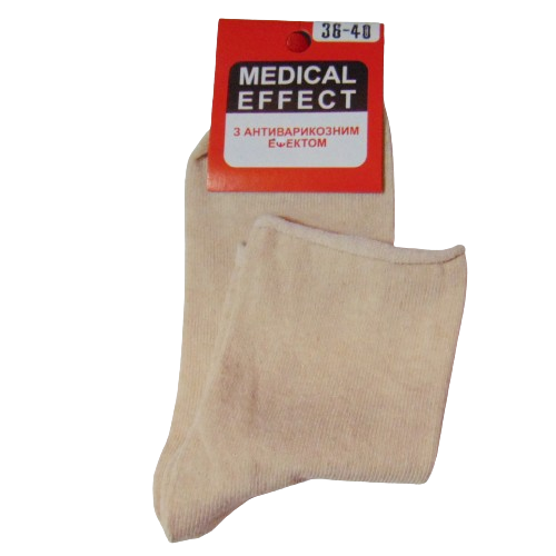 Носки с антиварикозным эффектом Житомир medical effect р. 36-40 Бежевый (2181685181)