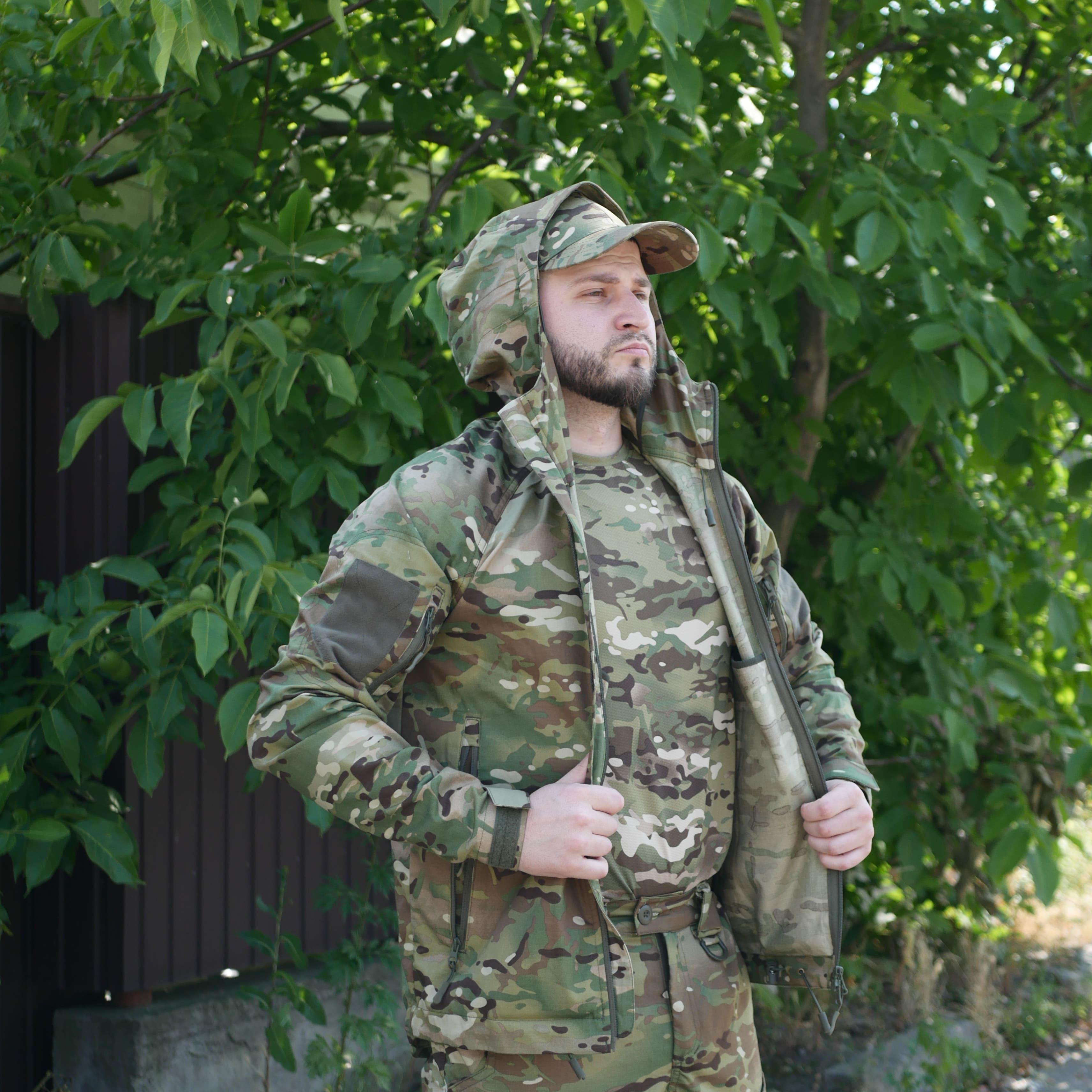 Куртка Twill GEN I Military універсальний захист у літньому форматі XL Мультикам (1849-XL) - фото 19 Куртка Twill GEN I Military універсальний захист у літньому форматі XL Мультикам (1849-XL) - фото 19