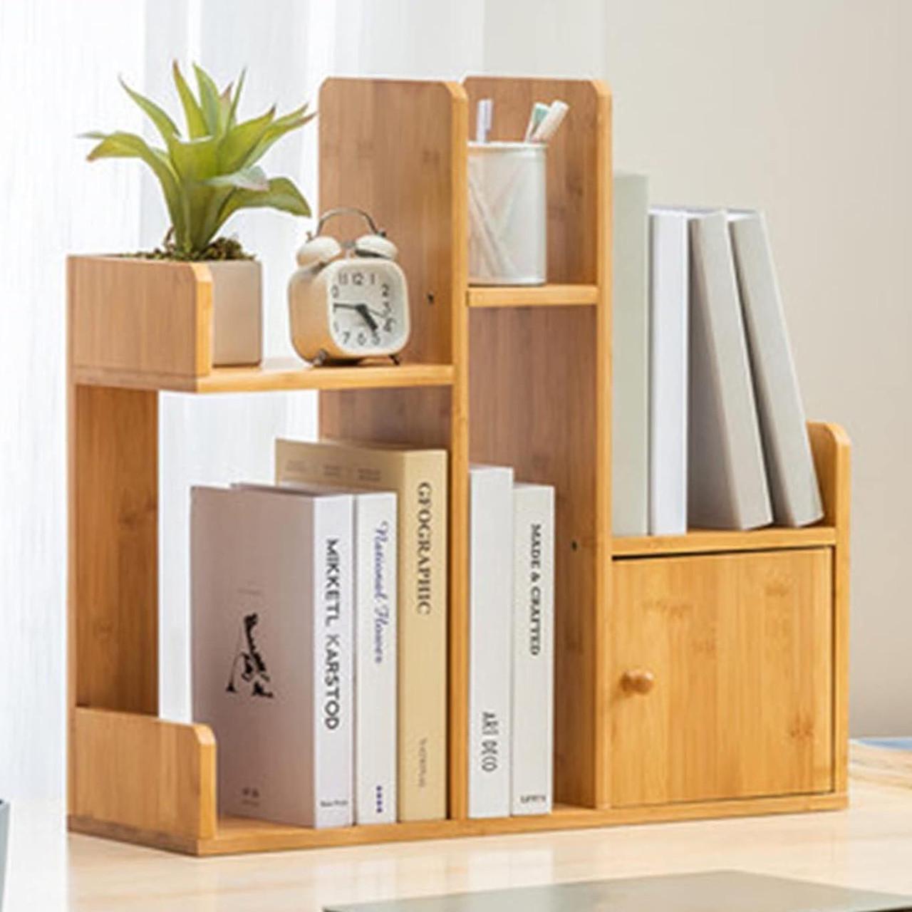 Полка книжная настольная из дерева Бравоста Карри (КПА-032803)