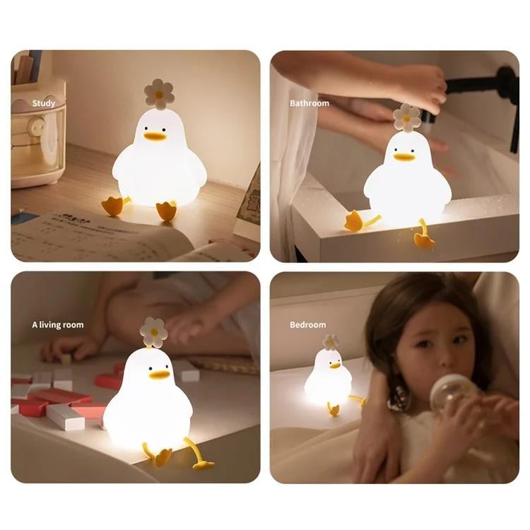 Нічник силіконови Creative Duck Night Light (20938055) - фото 9