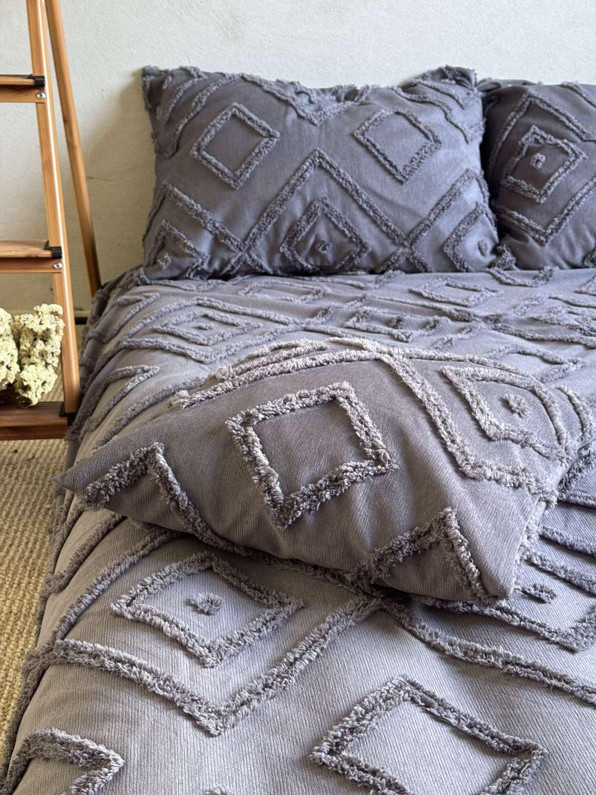 Покрывало ZEINTEX SCANDI 180х230 см Графитовый (25240712) - фото 5