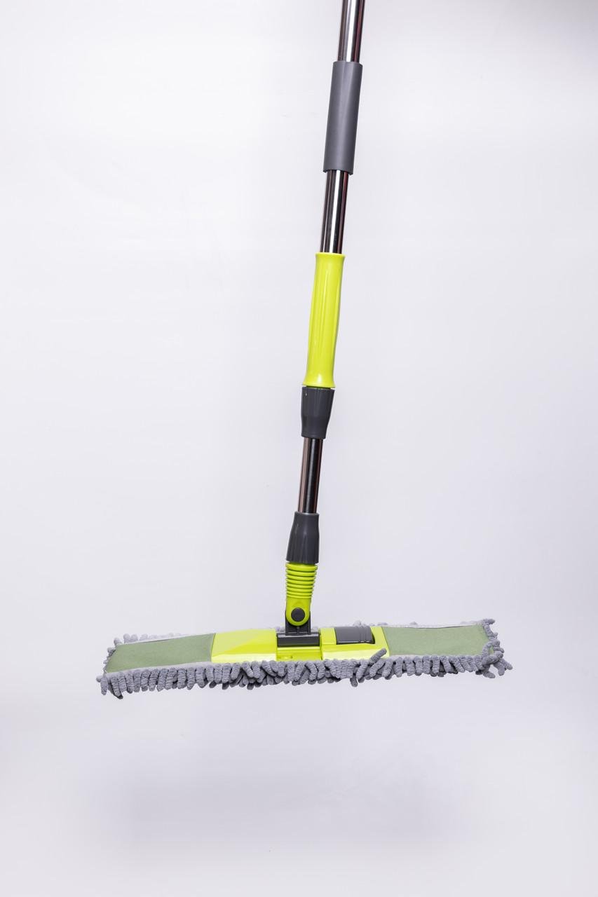 Швабра з телескопічною ручкою та насадкою з мікрофібри для миття підлоги/плитки/ламінату/лінолеуму (HP-35015-51) - фото 8