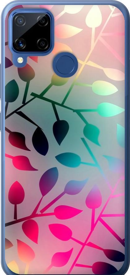 Чехол на Realme C15 Листья (2235u-2063-42517)