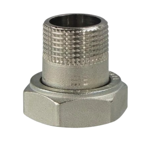 Гайка накидная MASTEC ЗВ 1/2"-3/4" никель