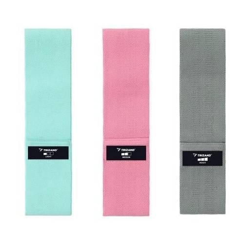 Набор резинок для фитнеса 3 шт. с планом тренировок по QR (32407954) Набор резинок для фитнеса 3 шт. с планом тренировок по QR (32407954)