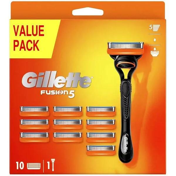 Станок для бритья GILLETTE Fusion5 с кассетами сменными 11 шт.