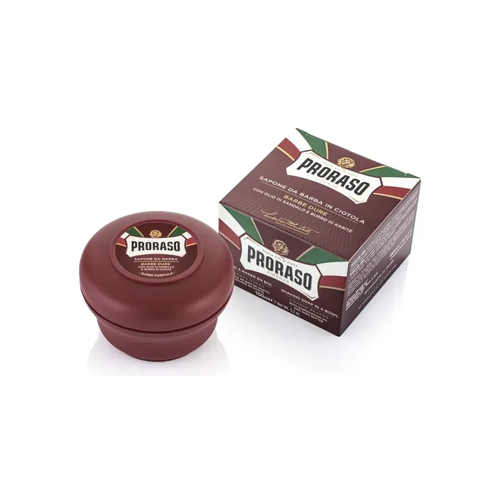 Мыло для бритья Proraso Shaving Soap Jar Nourish Sandalwood с сандаловым маслом и маслом ши 150 мл