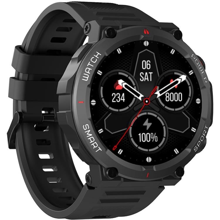 Смарт-годинник Blackview W50 1,39" 370 mAh IP68 Black (6931548315995)