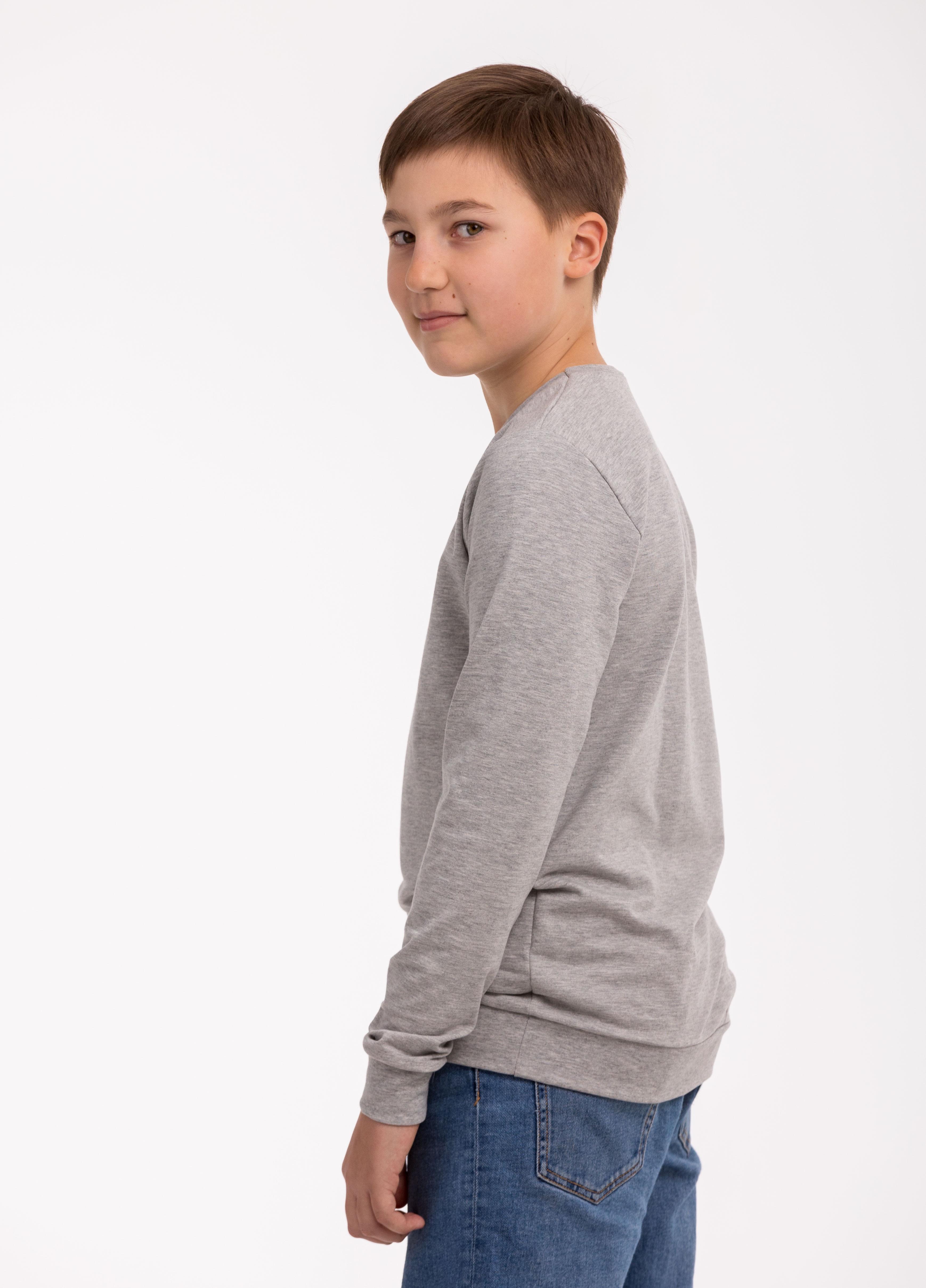 Світшот дитячий Наталюкс р. 36 134-140 см Сірий (4054502045051) - фото 2 Світшот дитячий Наталюкс р. 36 134-140 см Сірий (4054502045051) - фото 2