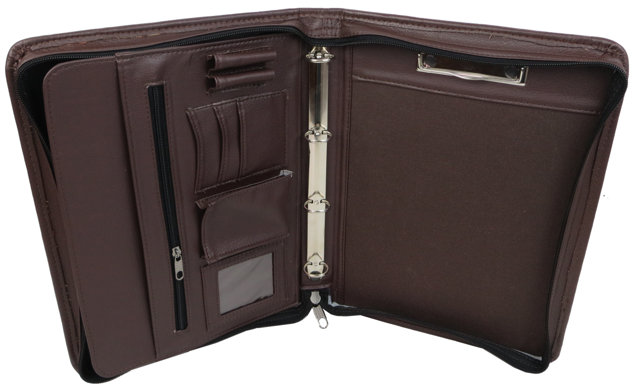 Папка деловая Амо из экологической кожи Коричневый