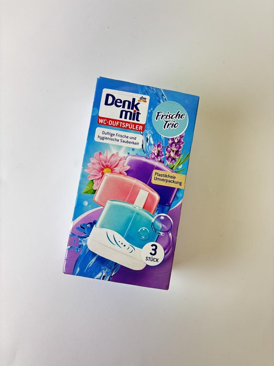 Туалетний блок для унітазу Denkmit Frische Trio 3 шт. (3099949758)