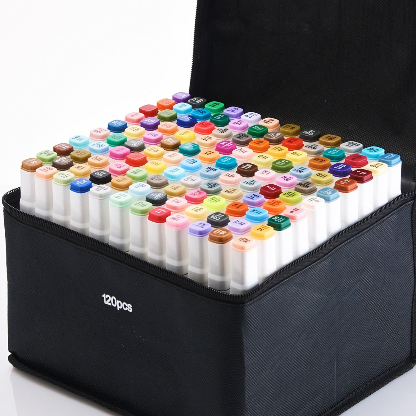 Набор двусторонних маркеров Touch SmoothArt для скетчинга 120 шт. (120.2346) - фото 8