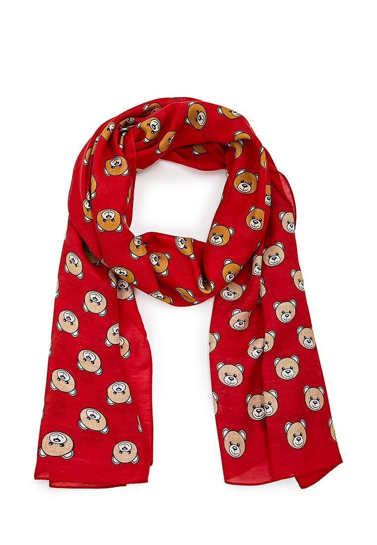 Шарф женский Moschino Красный (50114-1)
