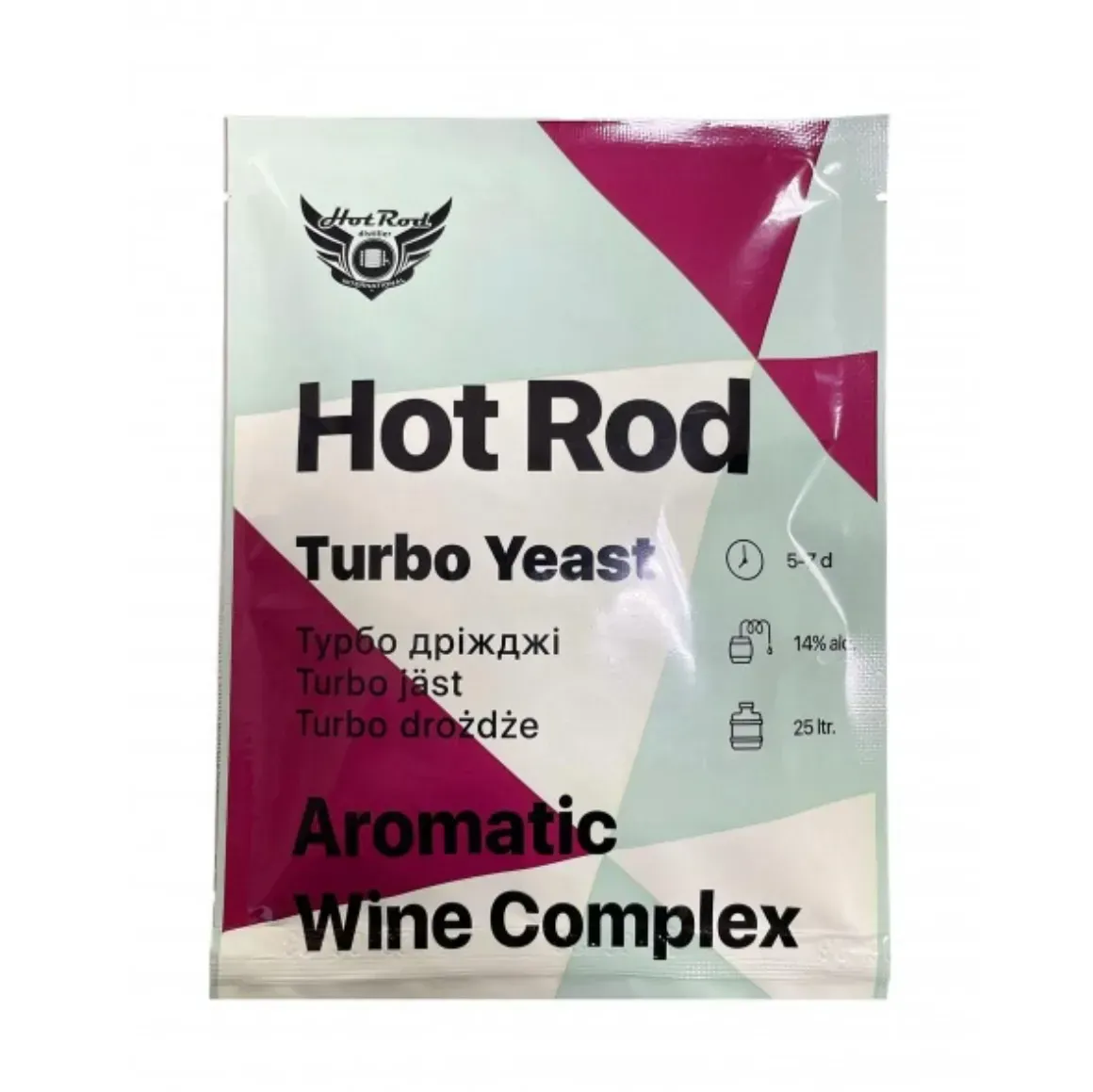 Дріжджі винні Hot Rod Aromatic Wine Complex для фруктової та ягідної серовини 40 г 5 шт. (104)
