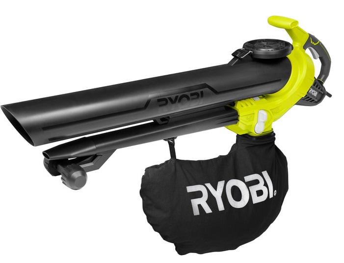 Пилосос-повітродувка садова RYOBI RBV3000CESV з подрібнювачем (5133002190)