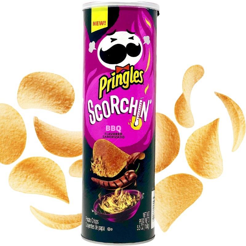 Чипсы острые Pringles Scorchin BBQ 158 г (1694020619)
