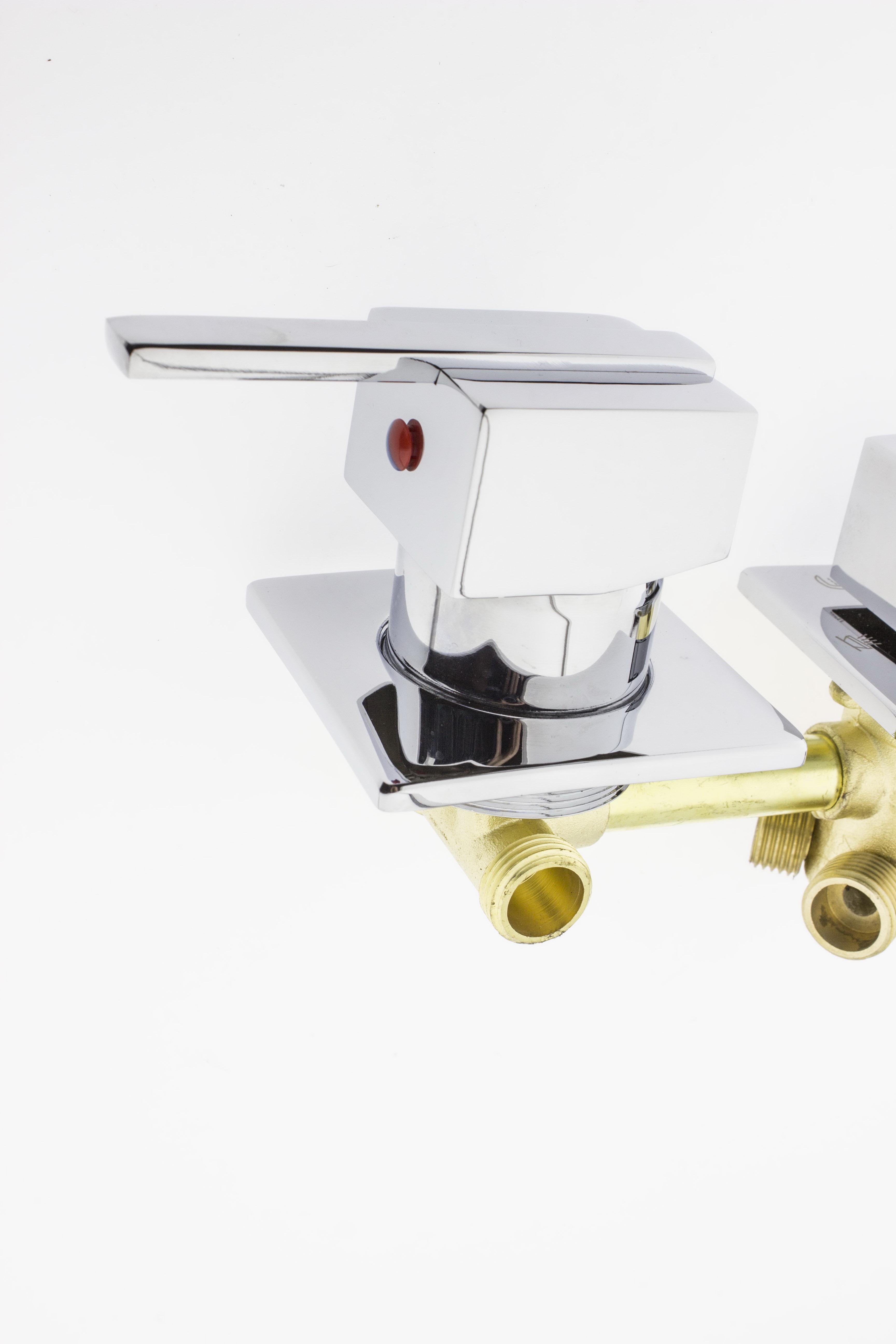 Змішувач для душової кабіни на п'ять положень під гайку у стійку душової кабіни (Г-5\10) - фото 3 Змішувач для душової кабіни на п'ять положень під гайку у стійку душової кабіни (Г-5\10) - фото 3